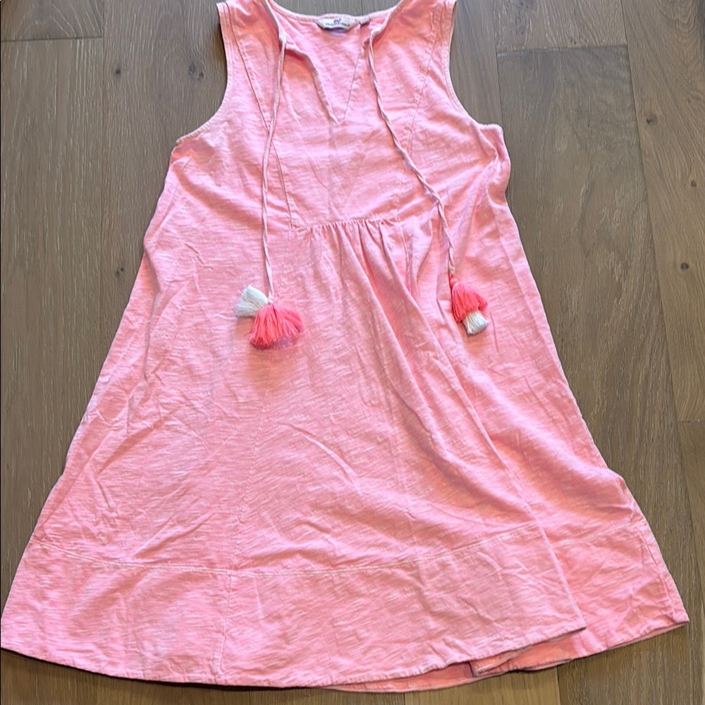 Vineyard Vine Pink Sleeveless Dress/ swim coverup